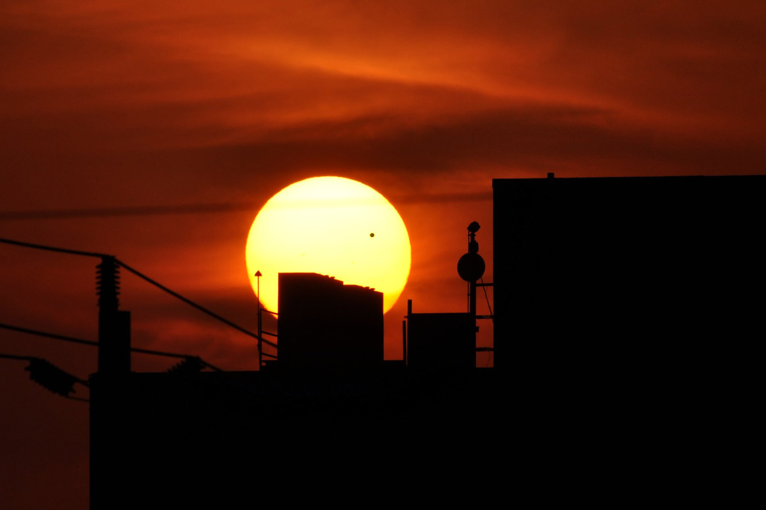2012 금성 태양면 통과 텍사스 휴스턴